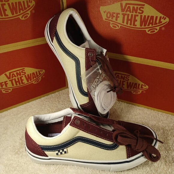 Vans Men's 6.5/Women's 8 Old Skool Popcush Mauve Wine VN0A5FCBALO - Picture 10 of 12